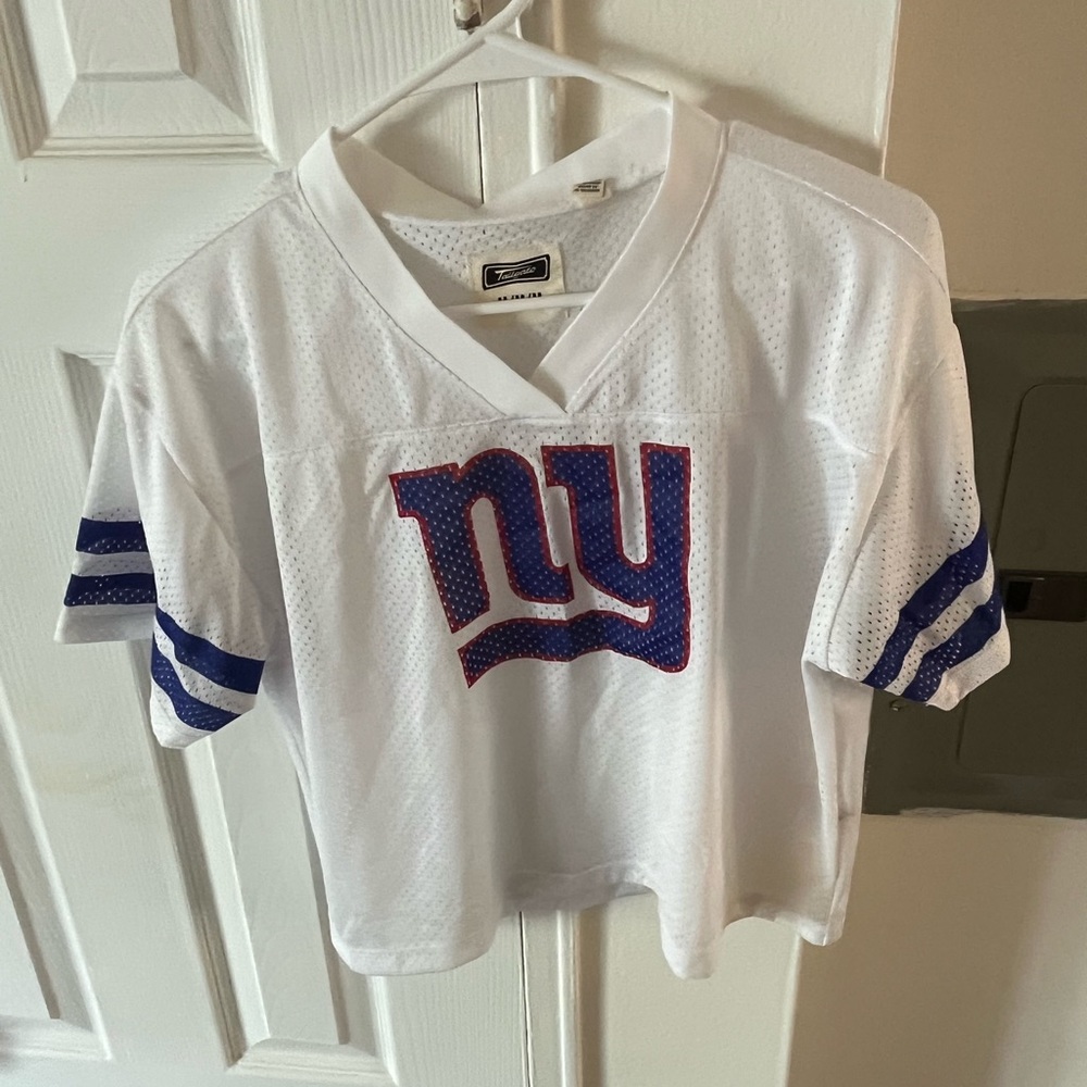 NY Giants Crop Top